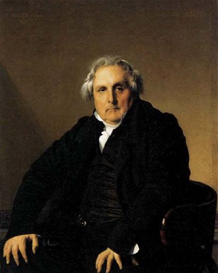 Jean-Auguste Dominique Ingres Monsieur Bertin oil painting image